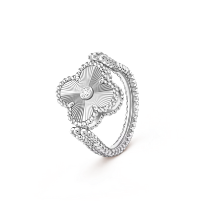 [Rani Jewelry]CLOVER RIVERSIBLE RING SILVER COLLECTION