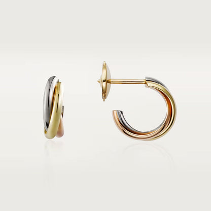 [Rani Jewelry] TRINITY ON DIAMOND MINI EARRINGS