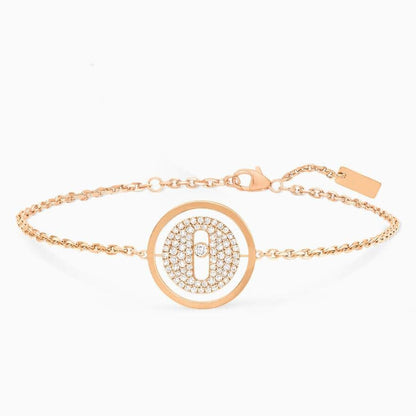 [Rani Jewelry]LUCKY MOVE DIAMOND PAVED BRACELET