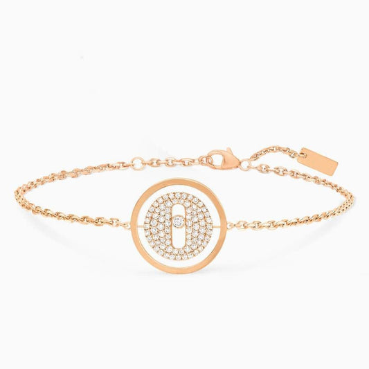[Rani Jewelry]LUCKY MOVE DIAMOND PAVED BRACELET