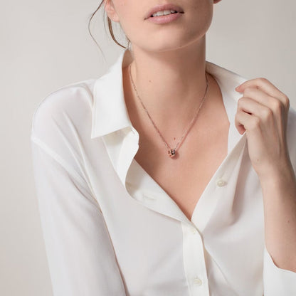 [Rani Jewelry] LOVE 6 DIAMOND PENDANT NECKLACE
