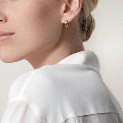 [Rani Jewelry] TRINITY ON DIAMOND MINI EARRINGS