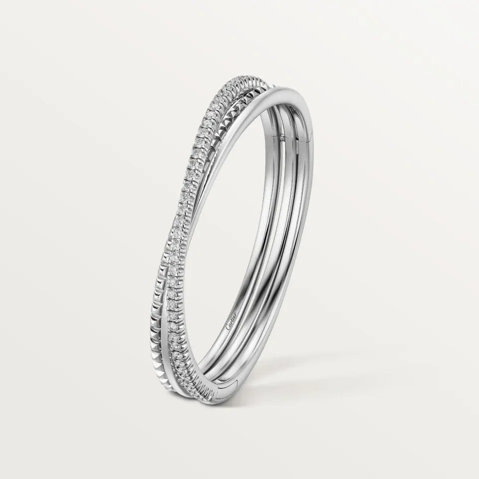 [Rani Jewelry] ETINCELLE HALF-PAVED DIAMOND BRACELET