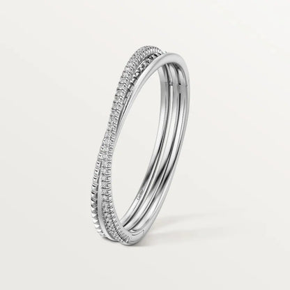 [Rani Jewelry] ETINCELLE HALF-PAVED DIAMOND BRACELET