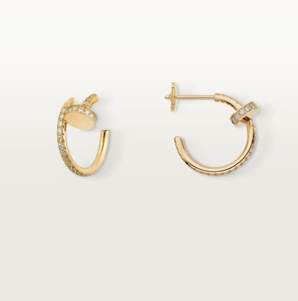[Rani Jewelry] JUSTE FULL DIAMOND SMALL EARRINGS