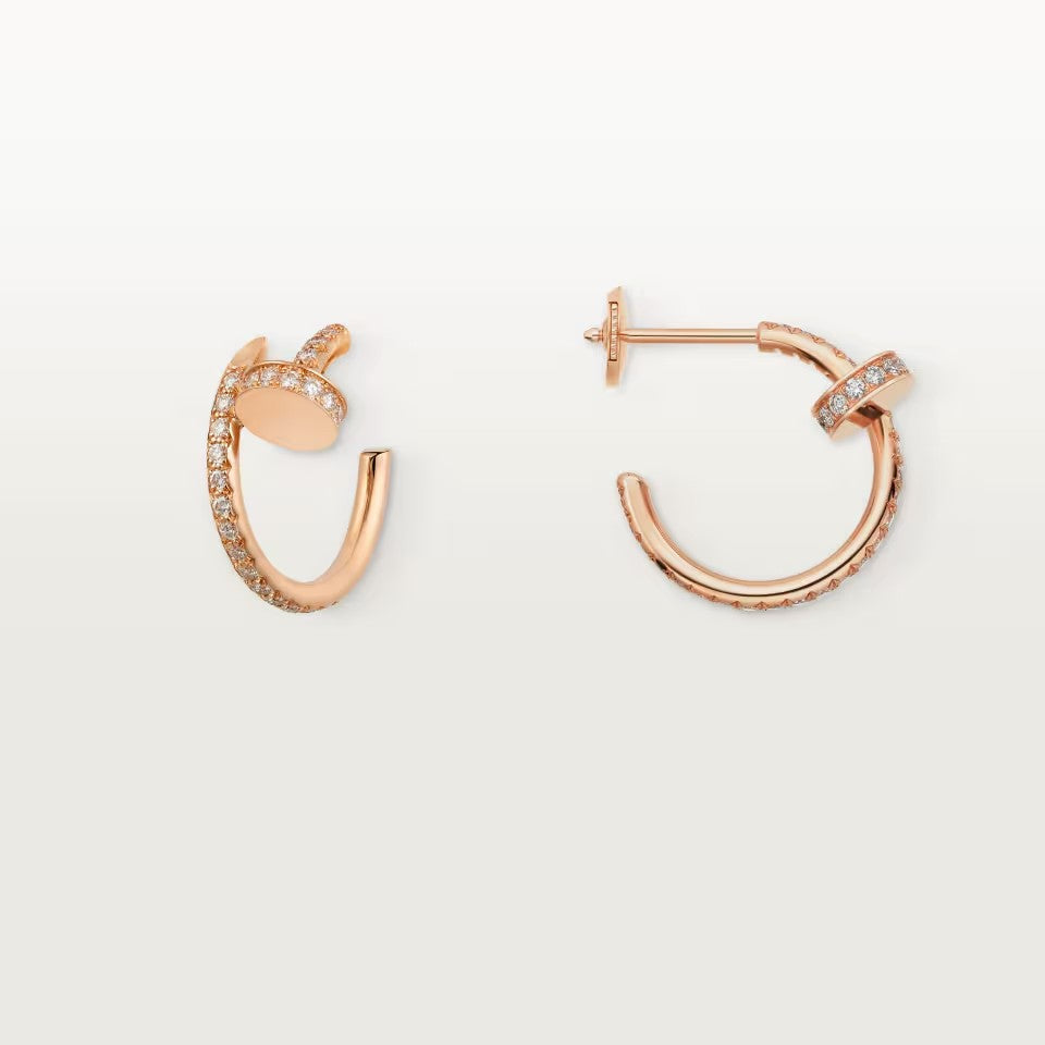 [Rani Jewelry] JUSTE FULL DIAMOND SMALL EARRINGS