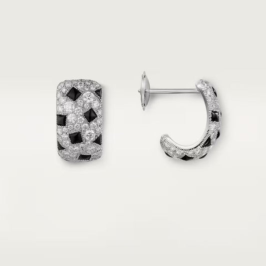 [Rani Jewelry] PANTHERE MINI FULL DIAMOND EARRINGS