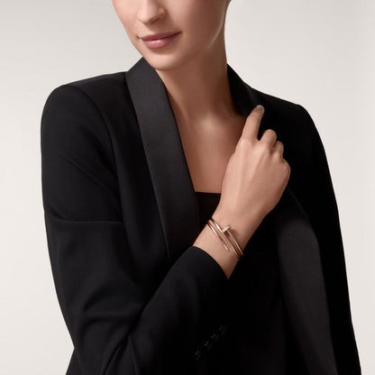[Rani Jewelry] JUSTE BRACELET 3.5MM DOUBLE ROW DIAMOND