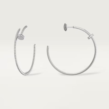 [Rani Jewelry] JUSTE FULL DIAMOND LARGE EARRINGS