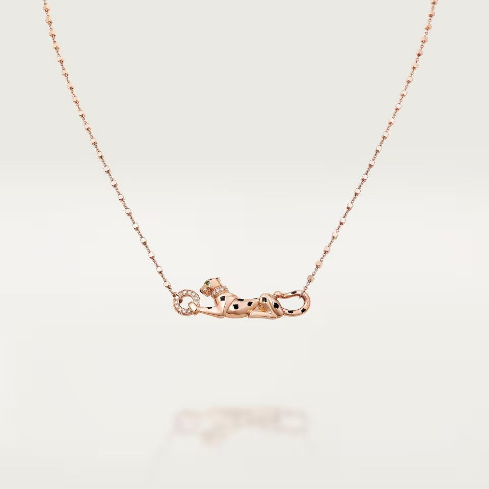 [Rani Jewelry] PANTHERE FULL DIAMOND NECKLACE