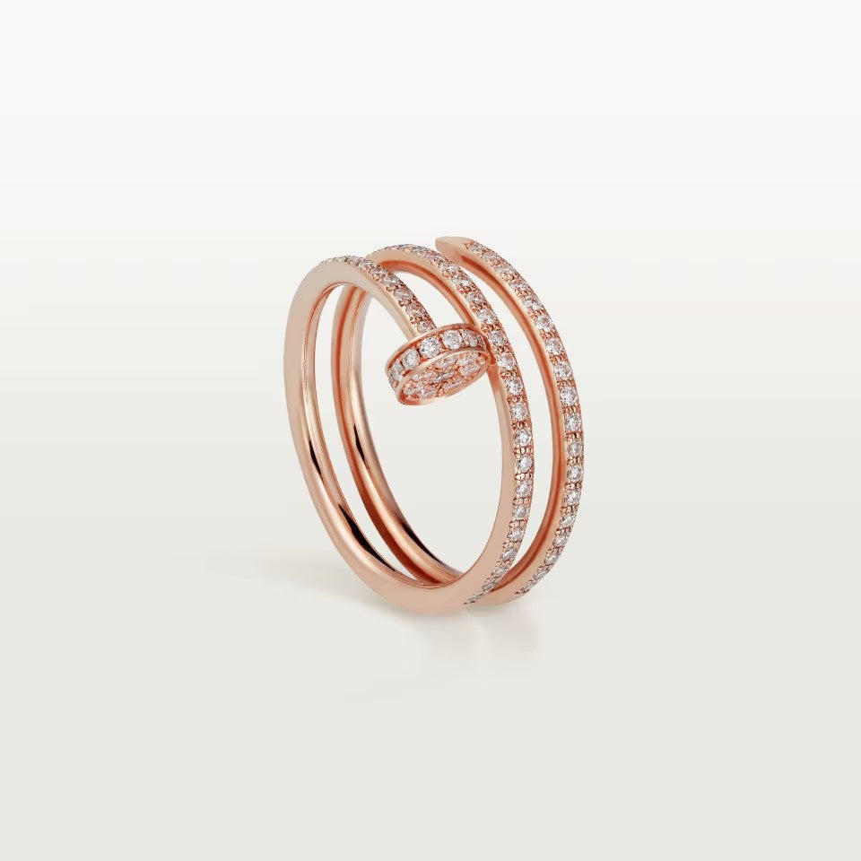 [Rani Jewelry] JUSTE RING 4.8MM FULL DIAMOND