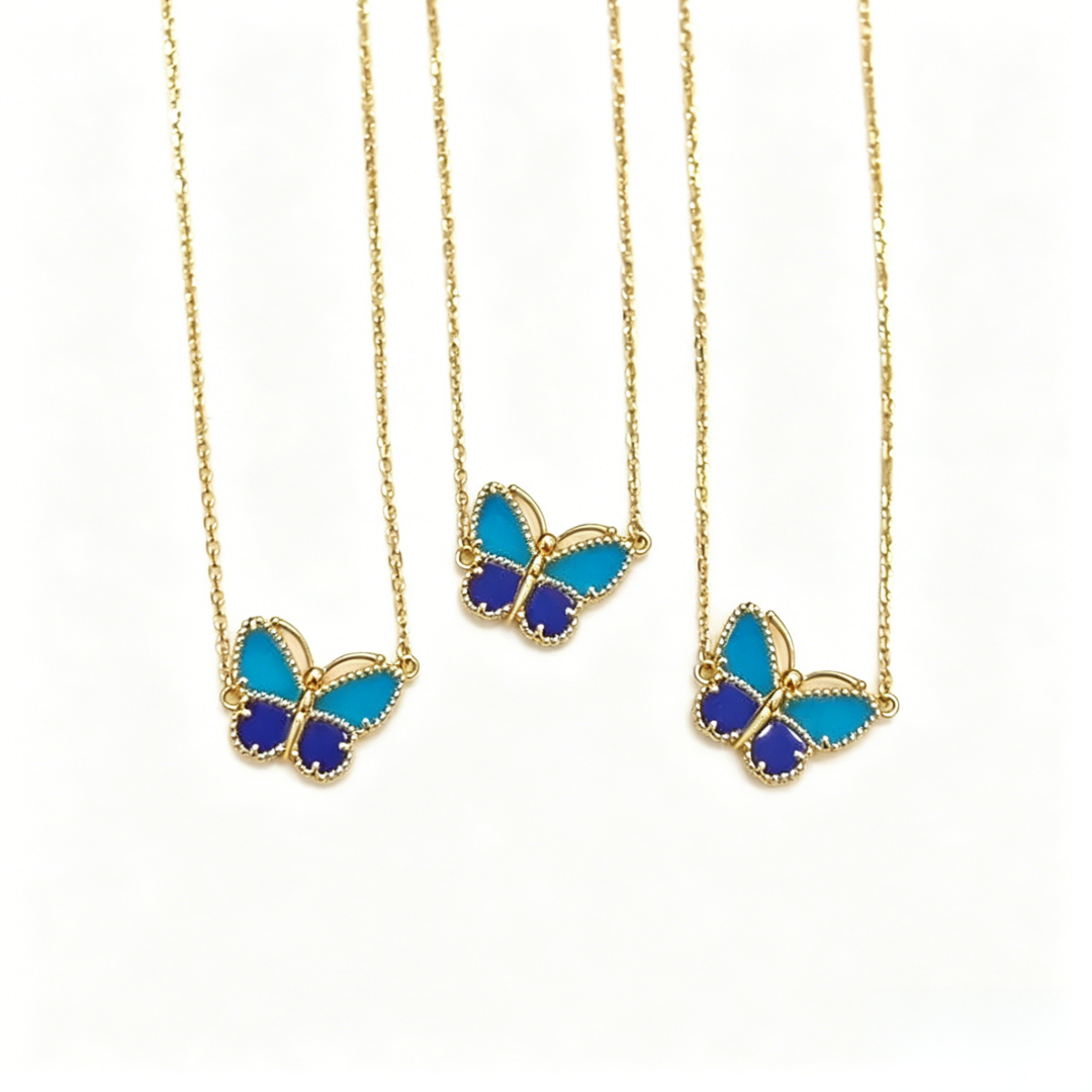 [Rani Jewelry] 2026 NEW LUCKY BUTTERFLY 1 MOTIFS NECKLACE