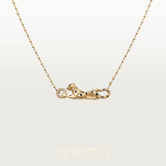 [Rani Jewelry] PANTHERE FULL DIAMOND NECKLACE