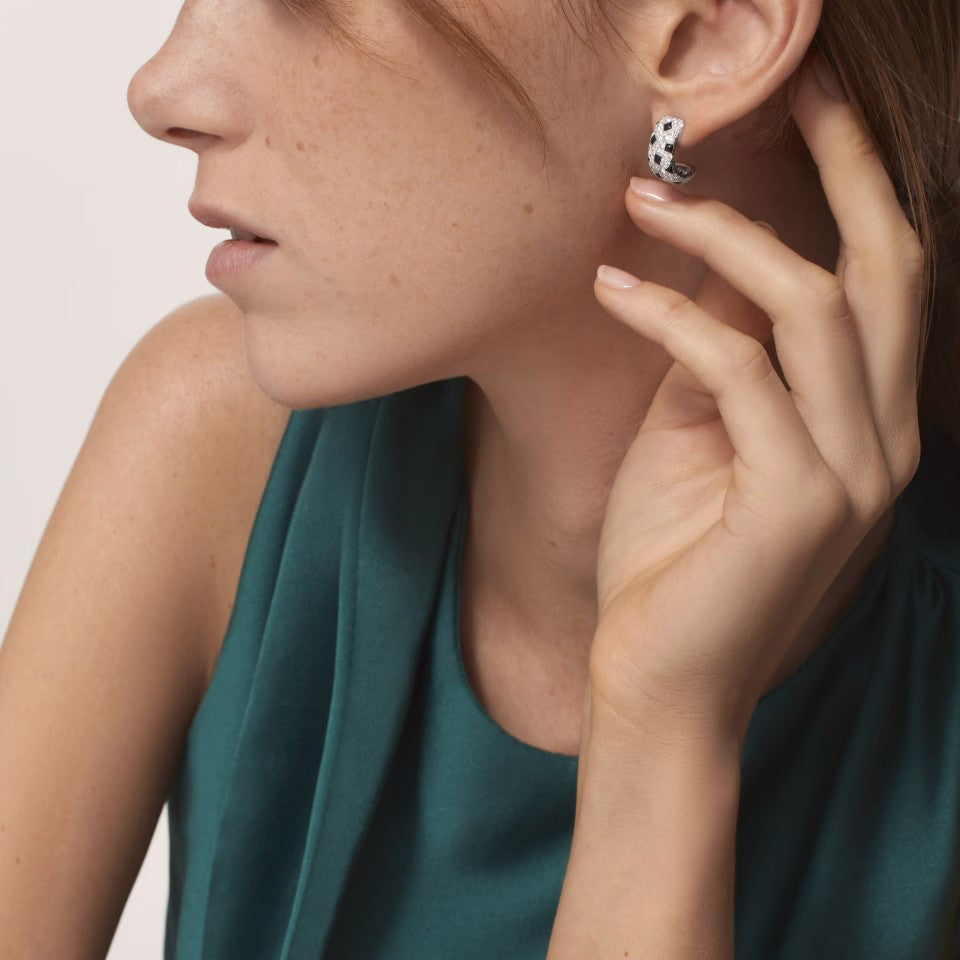 [Rani Jewelry] PANTHERE MINI FULL DIAMOND EARRINGS