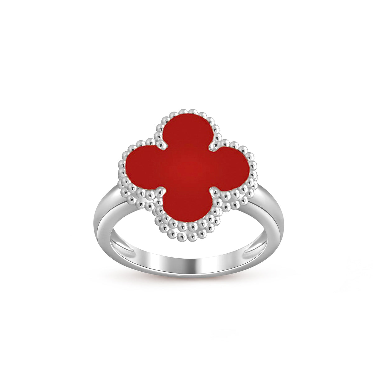 [Rani Jewelry]CLOVER SILVER RING COLLECTION