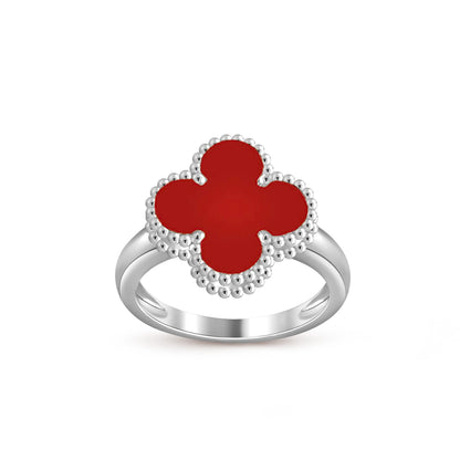 [Rani Jewelry]CLOVER SILVER RING COLLECTION