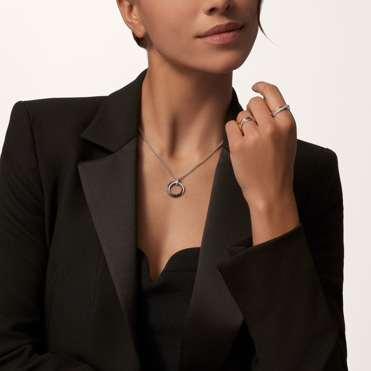 [Rani Jewelry] TRINITY CERAMIC NECKLACE
