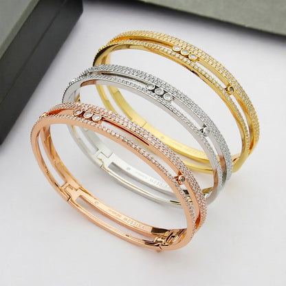 [Rani Jewelry]Move Romane pavé bangle