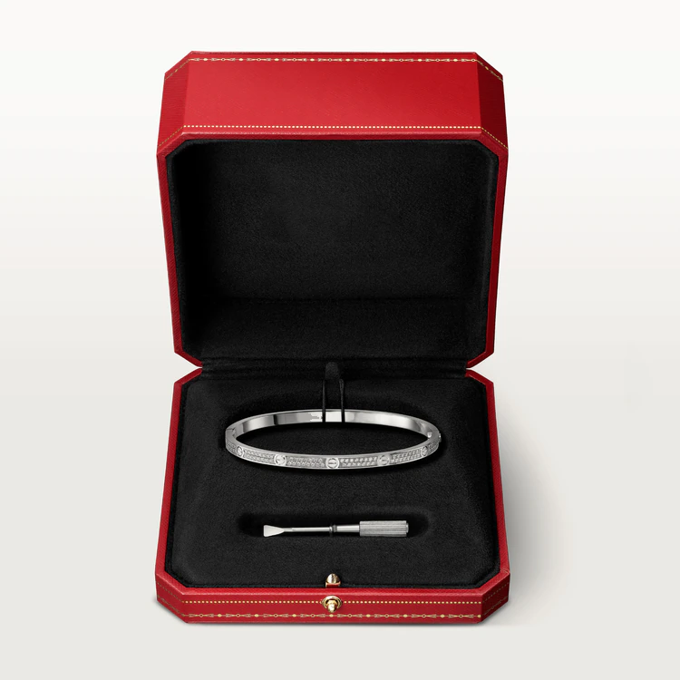 [Rani Jewelry] LOVE BRACELET 3.65MM DIAMOND-PAVED