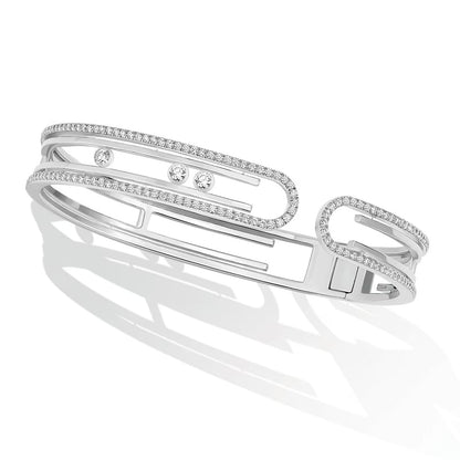 [Rani Jewelry]MOVE 10TH PAVED DIAMOND BRACELET