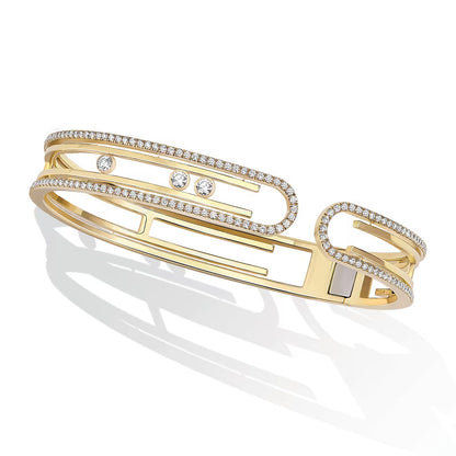 [Rani Jewelry]MOVE 10TH PAVED DIAMOND BRACELET