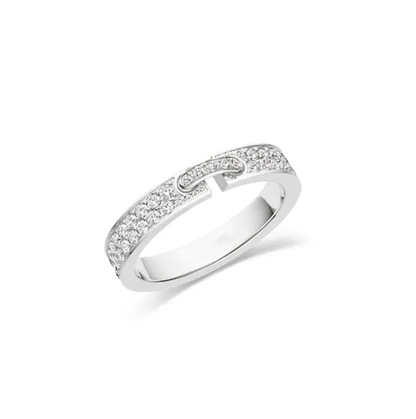 [Rani Jewelry]ALLIANCE LIENS VIDENCE PAVED DIAMOND 4MM RING