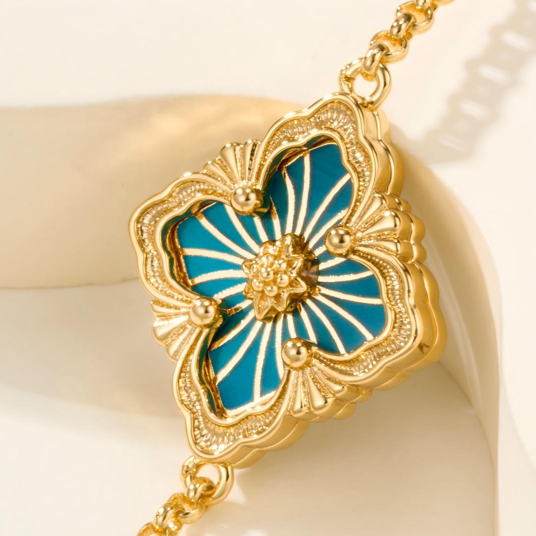 [Rani Jewelry JEWELRY] OPERA TULLE ENAMEL BRACELET