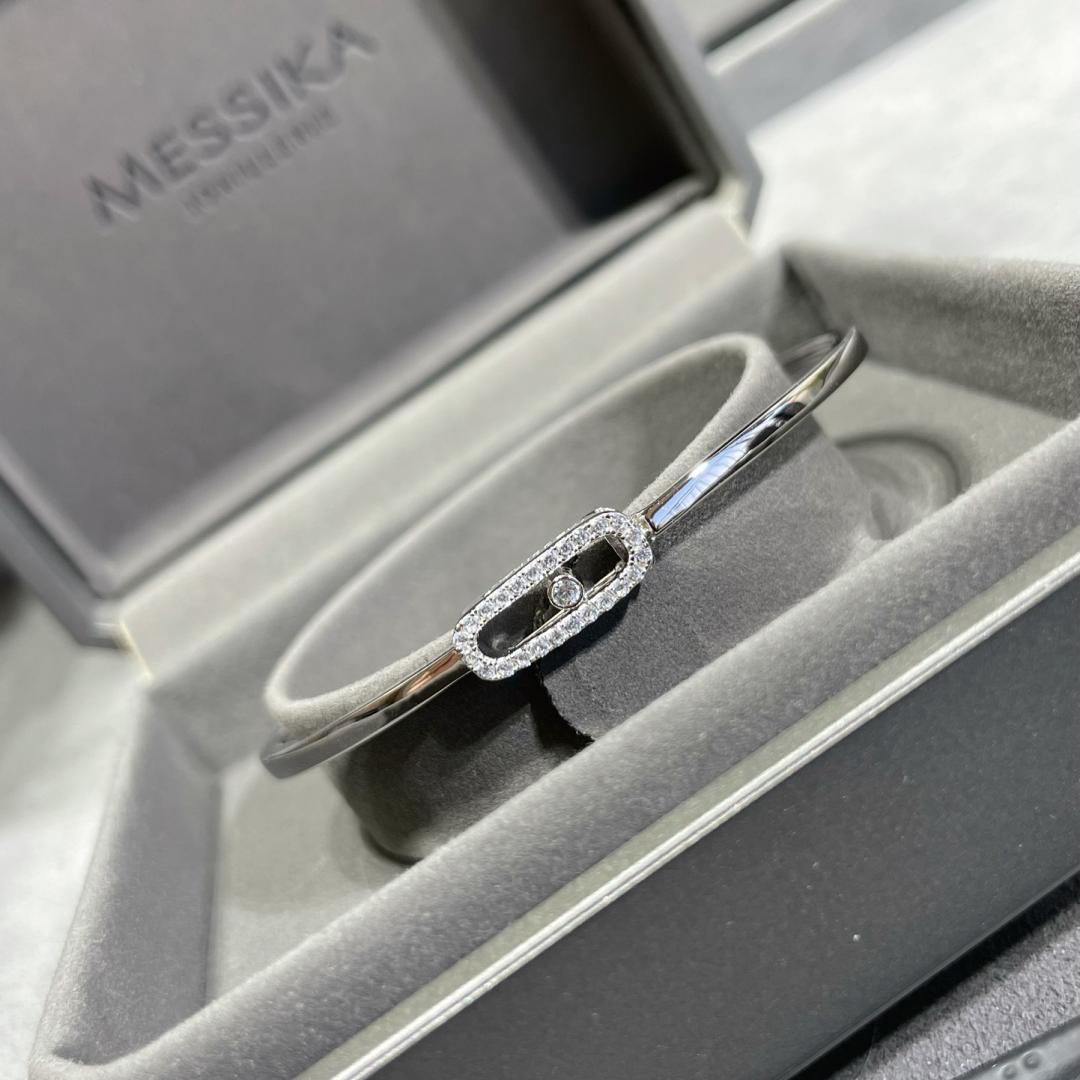 [Rani Jewelry]Move Uno pavé flex bangle medium