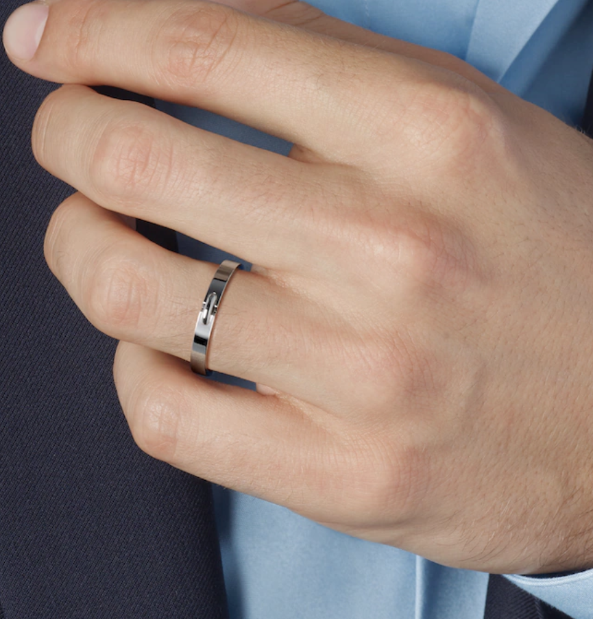 [Rani Jewelry]ALLIANCE LIENS VIDENCE 3MM RING
