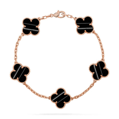 [Rani Jewelry] CLOVER 5 MOTIF PULSAR STONE BRACELET COLLECTION