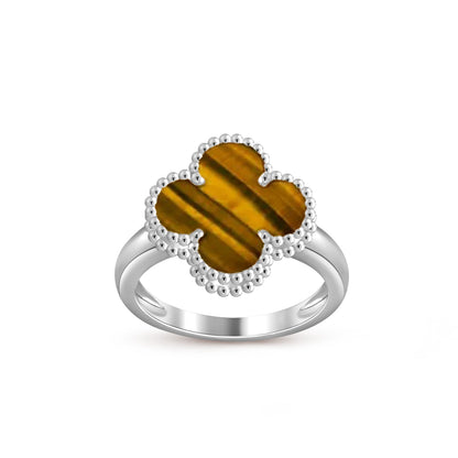 [Rani Jewelry]CLOVER SILVER RING COLLECTION