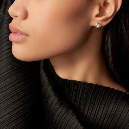 [Rani Jewelry] TRINITY STUD DIAMOND EARRINGS