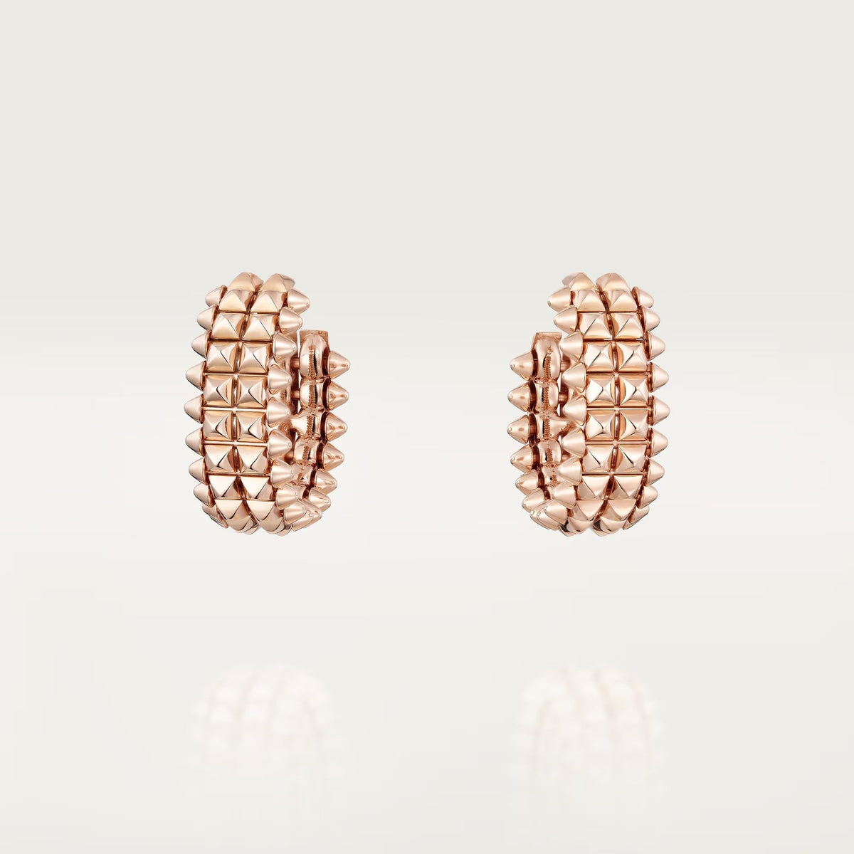 [Rani Jewelry] CLASH 9.2MM DOUBLE ROW EARRINGS