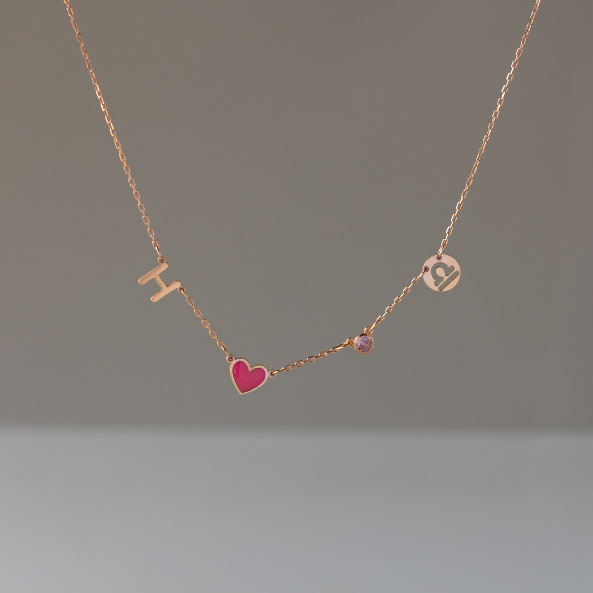 Dainty Space Charm Necklace