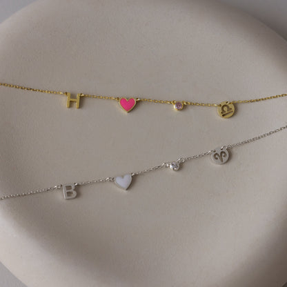 Dainty Space Charm Necklace