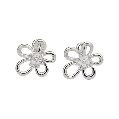 [Rani Jewelry] FLOWERLACE EARRING 5 DIAMONDS