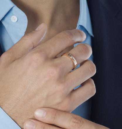 [Rani Jewelry]ALLIANCE LIENS VIDENCE 4MM RING