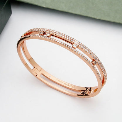 [Rani Jewelry]Move Romane pavé bangle