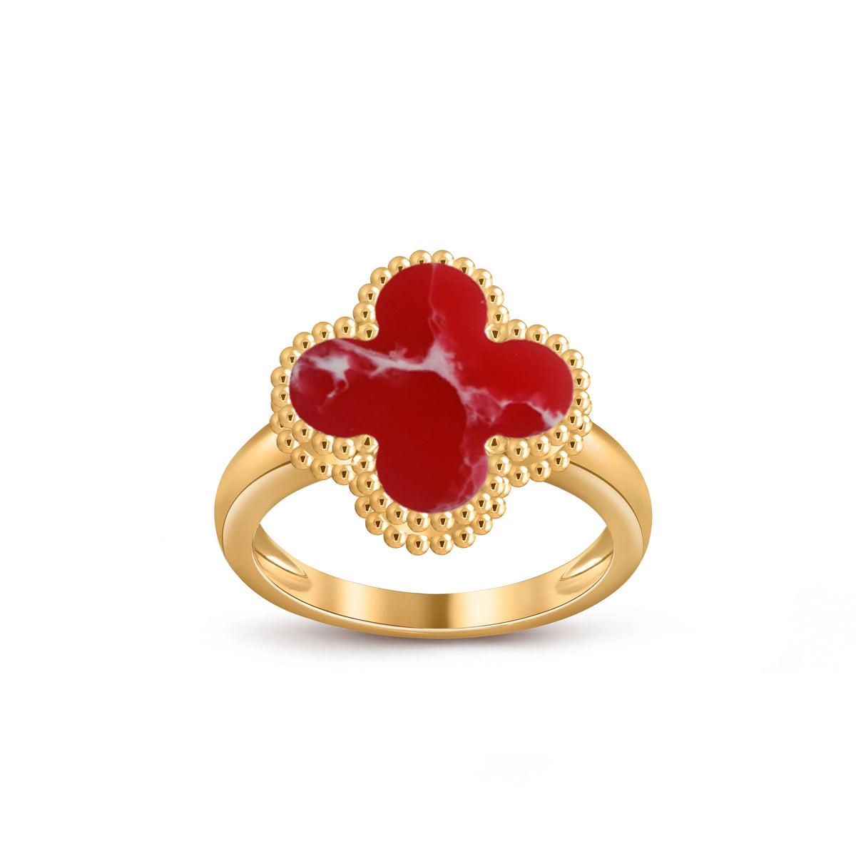 [Rani Jewelry]CLOVER RING GOLD COLLECTION