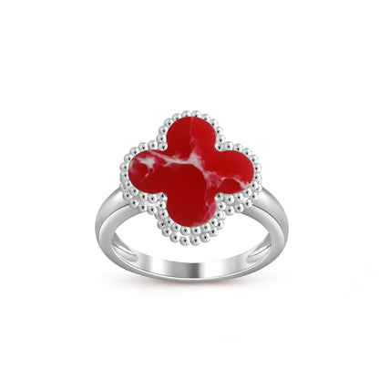 [Rani Jewelry]CLOVER SILVER RING COLLECTION