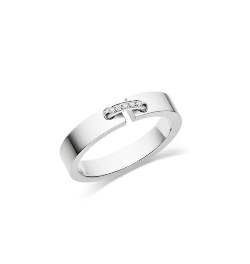 [Rani Jewelry]ALLIANCE LIENS VIDENCE DIAMOND 4MM RING