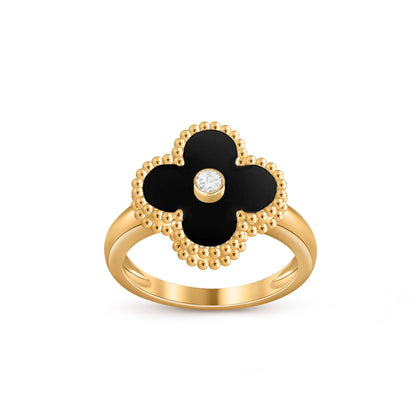 [Rani Jewelry]CLOVER DIAMOND RING GOLD COLLECTION