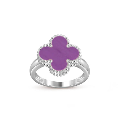 [Rani Jewelry]CLOVER SILVER RING COLLECTION