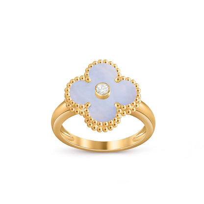 [Rani Jewelry]CLOVER DIAMOND RING GOLD COLLECTION