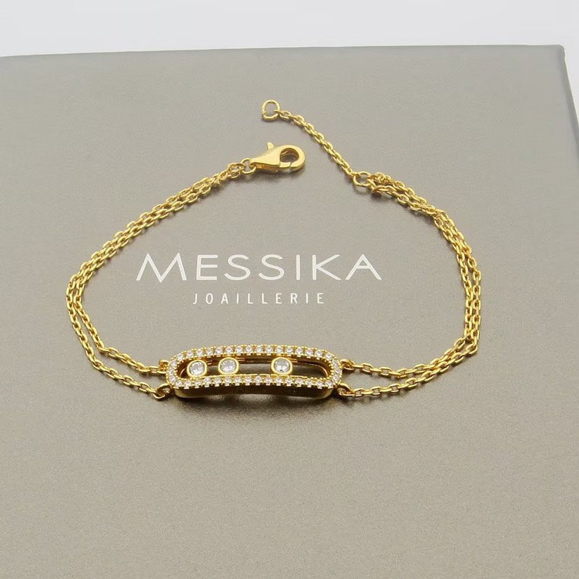 [Rani Jewelry] Move Classique pavé bracelet
