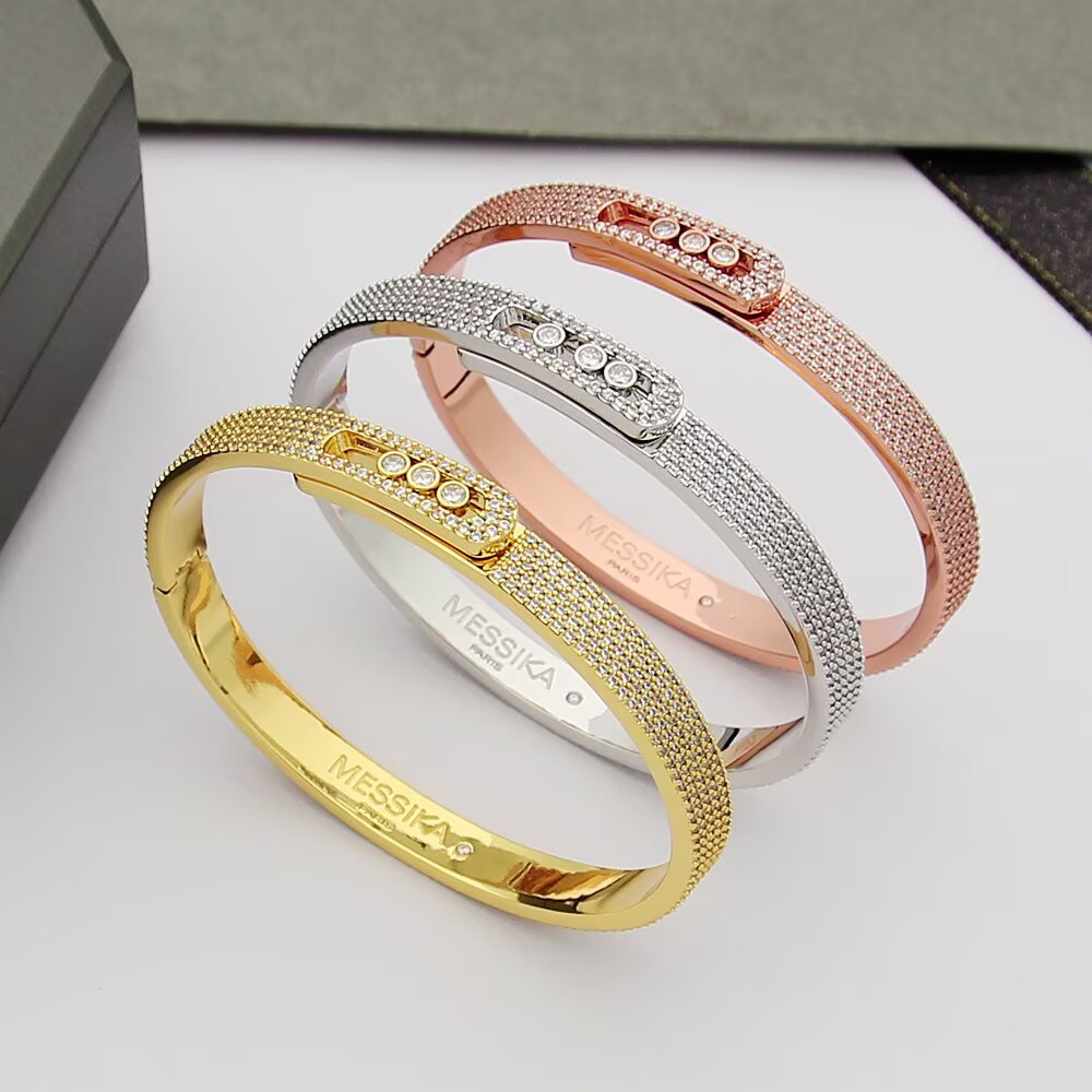 [Rani Jewelry]Move Noa Full Pavé Diamond Bangle Bracelet