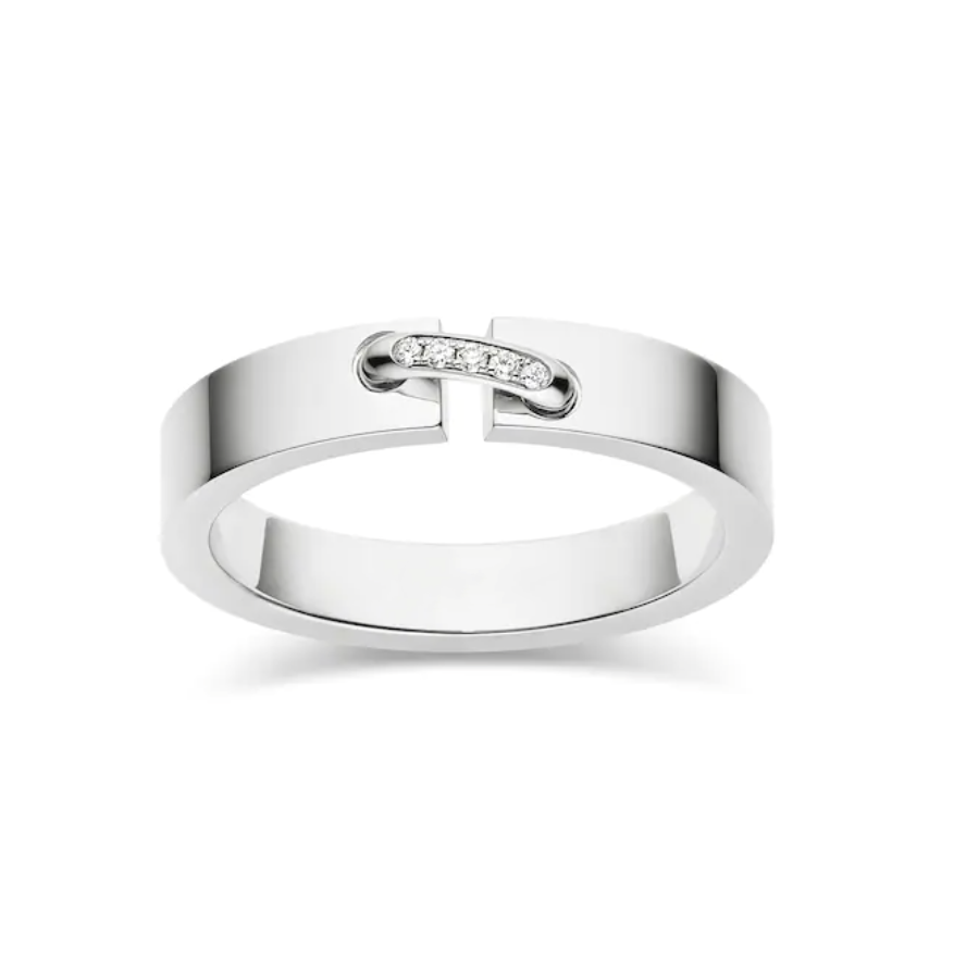 [Rani Jewelry]ALLIANCE LIENS VIDENCE DIAMOND 4MM RING