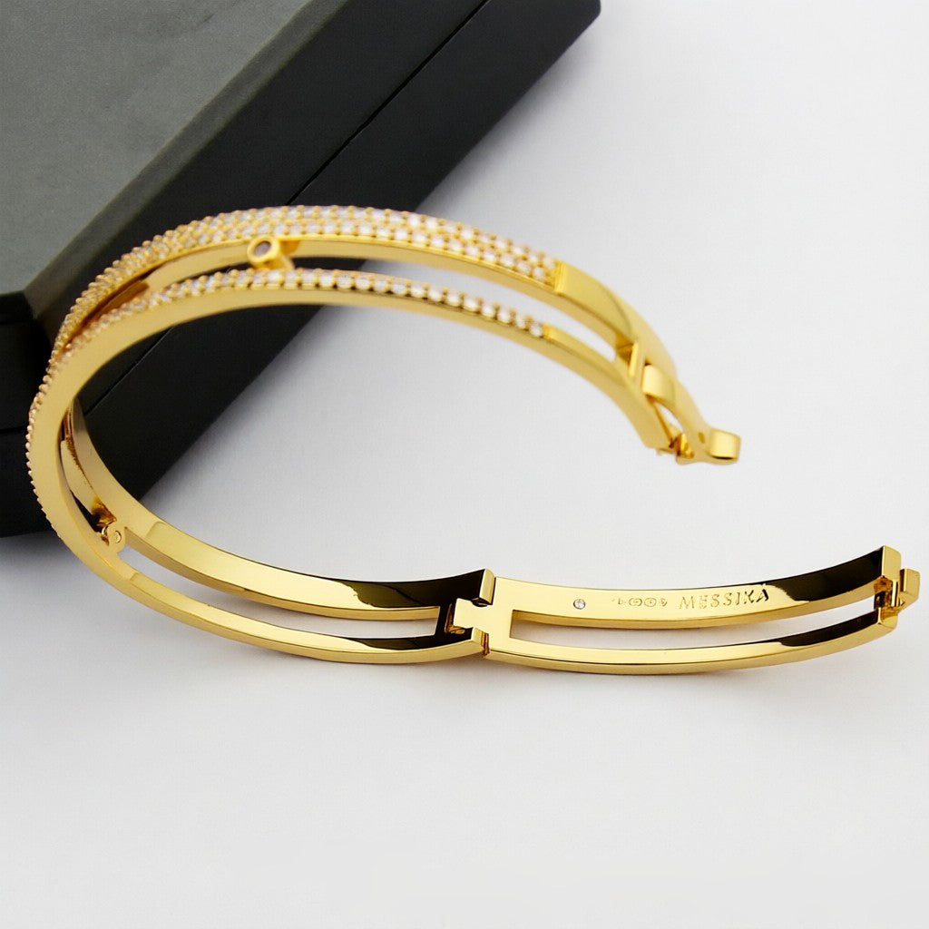 [Rani Jewelry]Move Romane pavé bangle