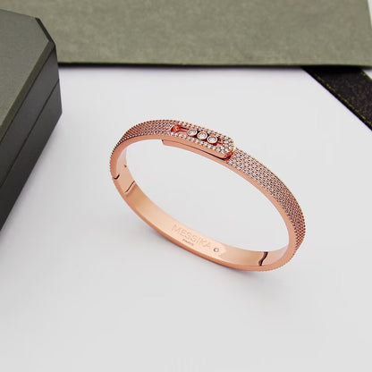 [Rani Jewelry]Move Noa Full Pavé Diamond Bangle Bracelet