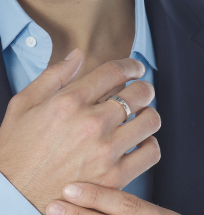 [Rani Jewelry]ALLIANCE LIENS VIDENCE 4MM RING